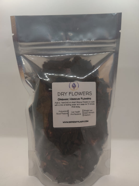 Organic Dry Hibiscus Flowers