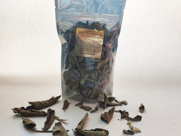 Organic Leung (Black Cherry) Leaves