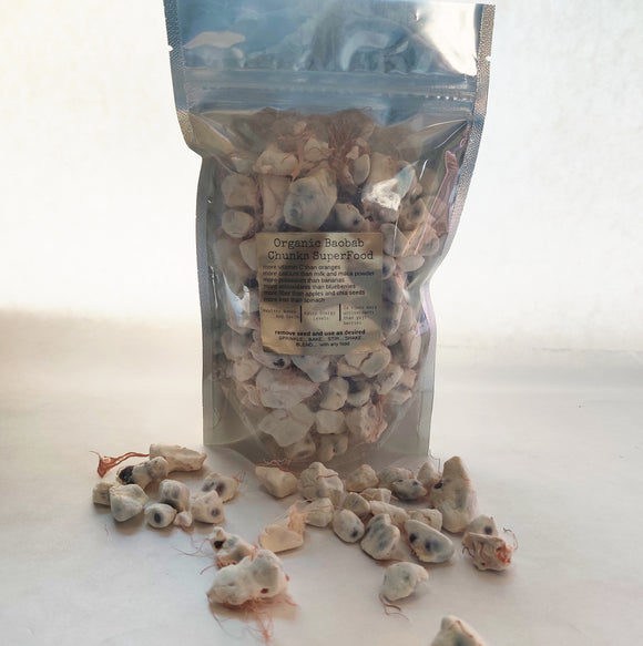 Organic Baobab Chunks SuperFood